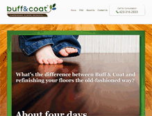 Tablet Screenshot of floorrenewal.com